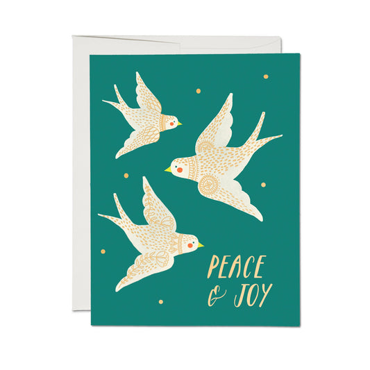 Doves Holiday Greeting Card