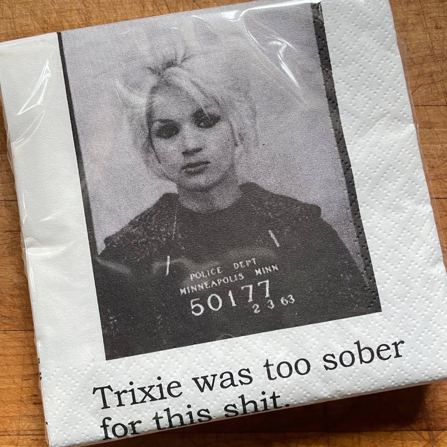 Too Sober For This Cocktail Napkins