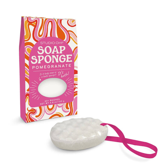 Pomegranate Soap Sponge