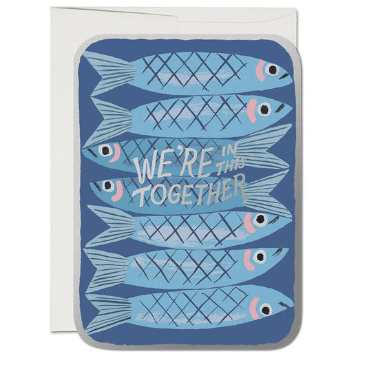 Sardines Encouragement Greeting Card