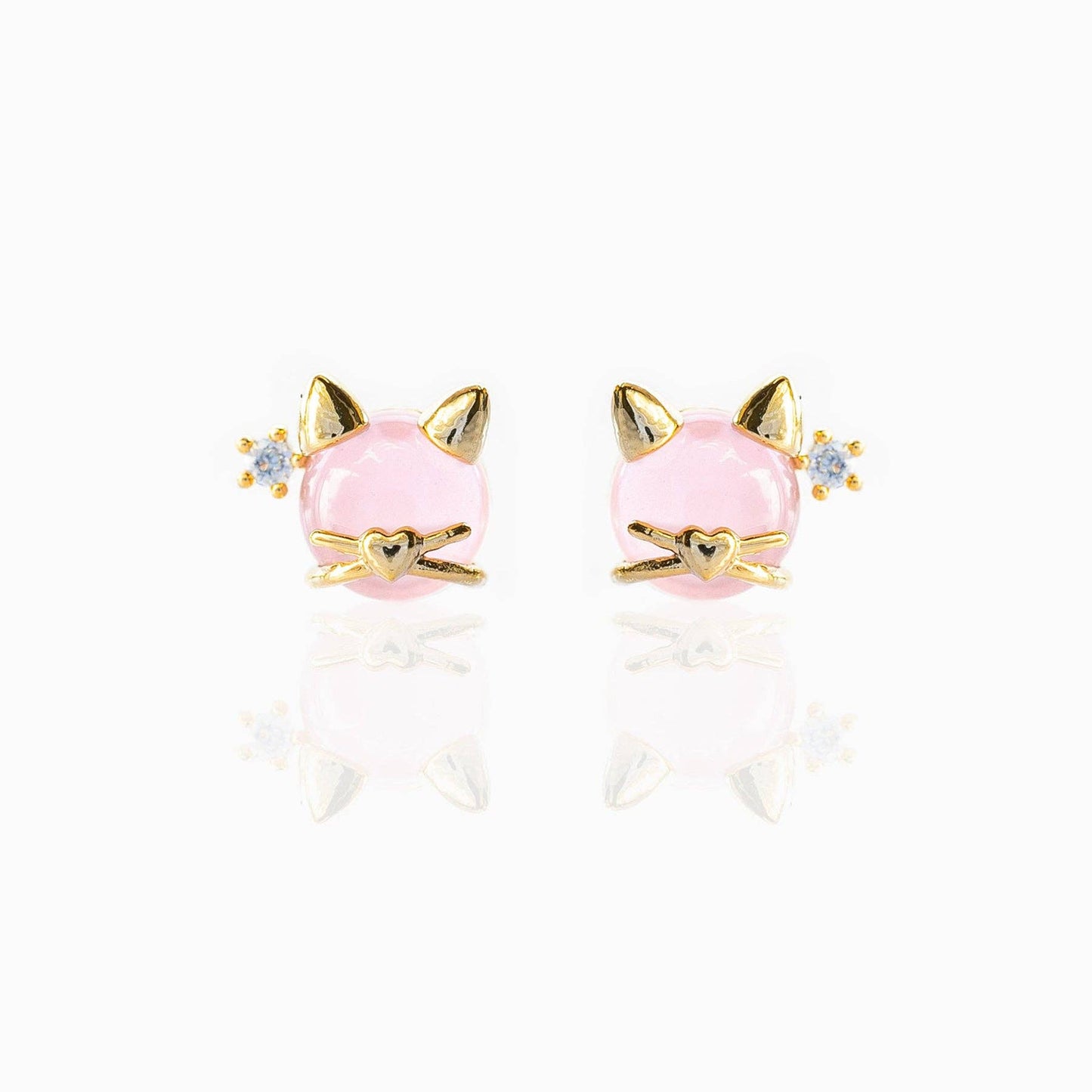 Kitty Kat Stud Earrings