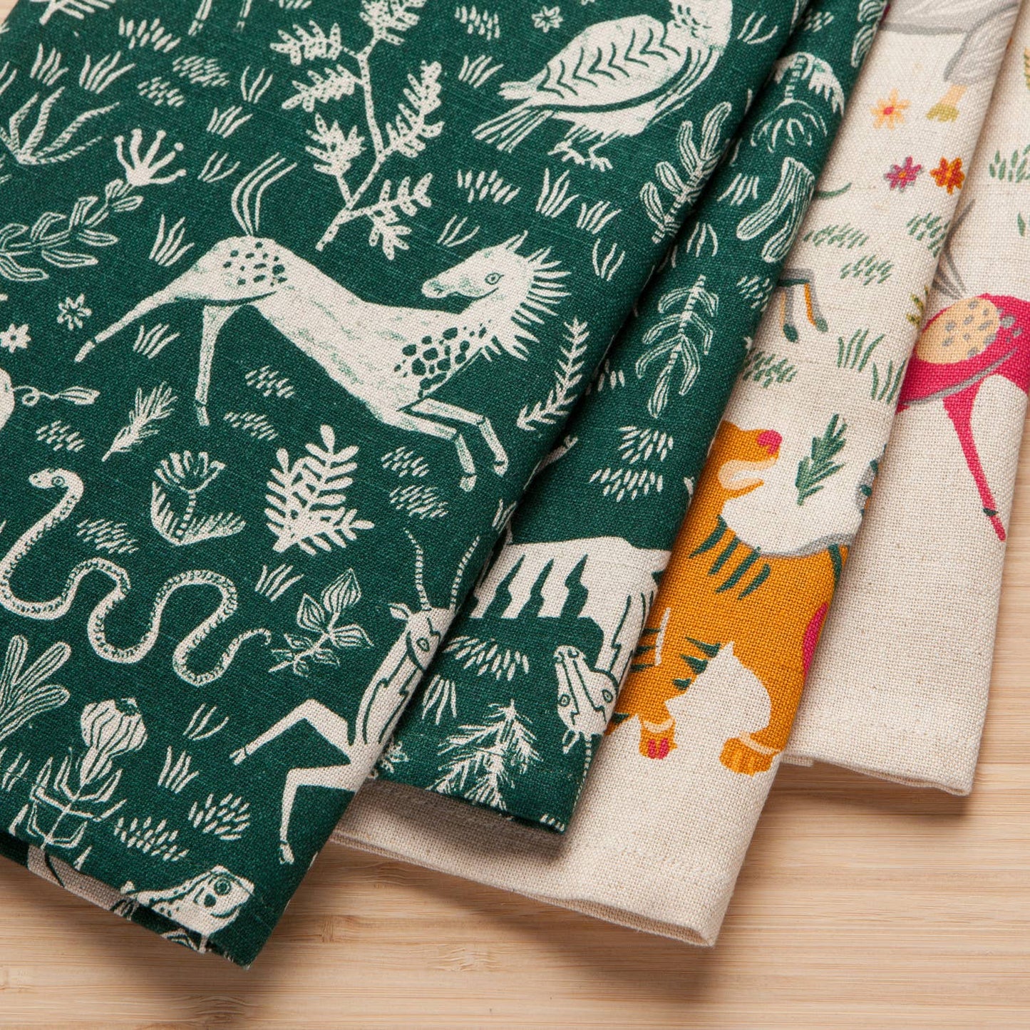 Woodland Creatures Dishtowel Set