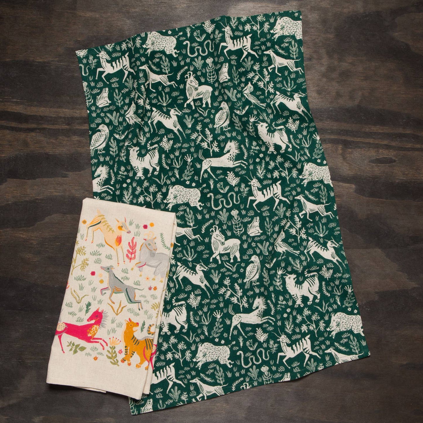 Woodland Creatures Dishtowel Set