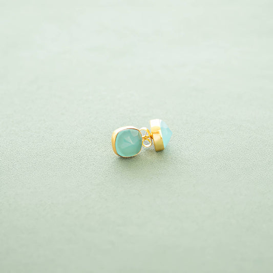 Chalcedony Studs