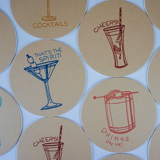 Cocktail Coasters Set