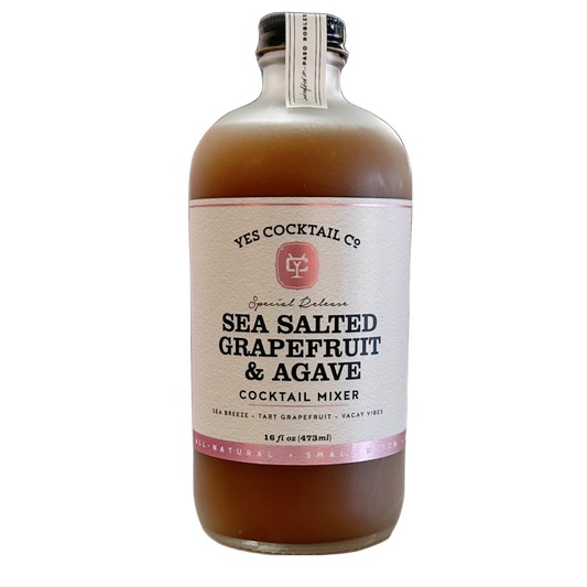 Sea Salted Grapefruit & Agave Cocktail Mixer