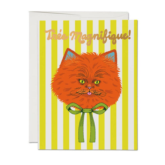 Magnifique Greeting Card