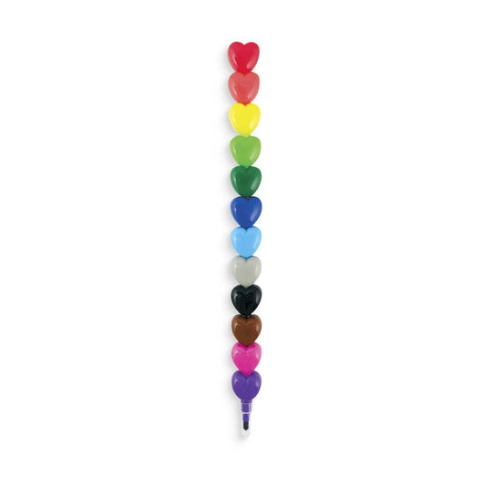 Heart to Heart Stacking Crayons