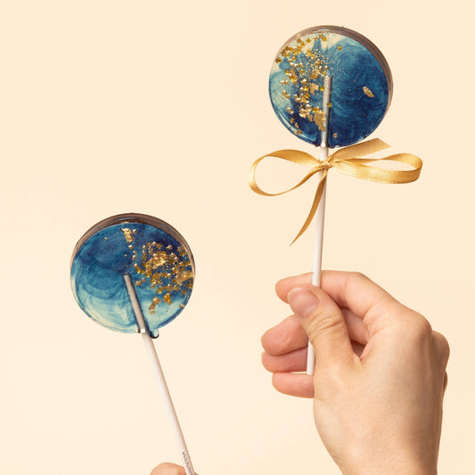 Navy Star Galaxy Lollipop