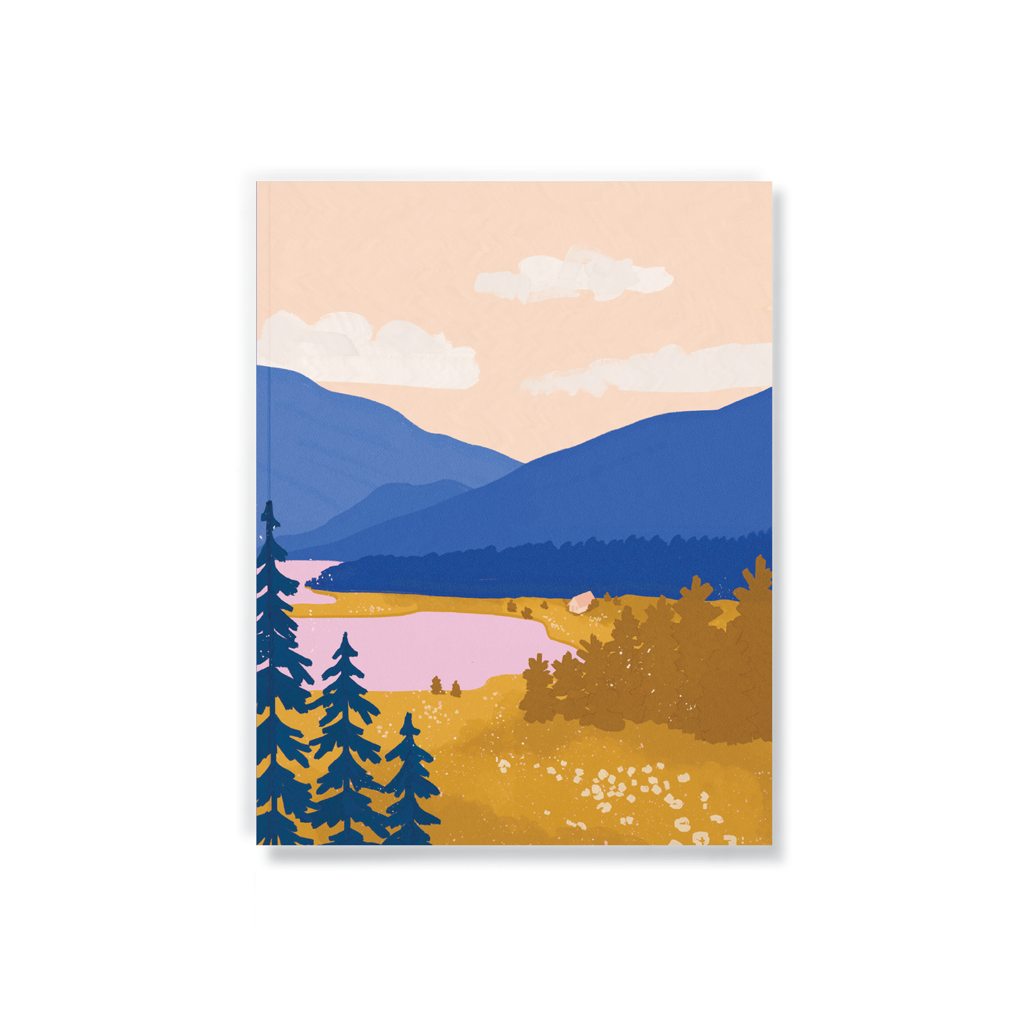 Mountain Majesty Layflat Notebook