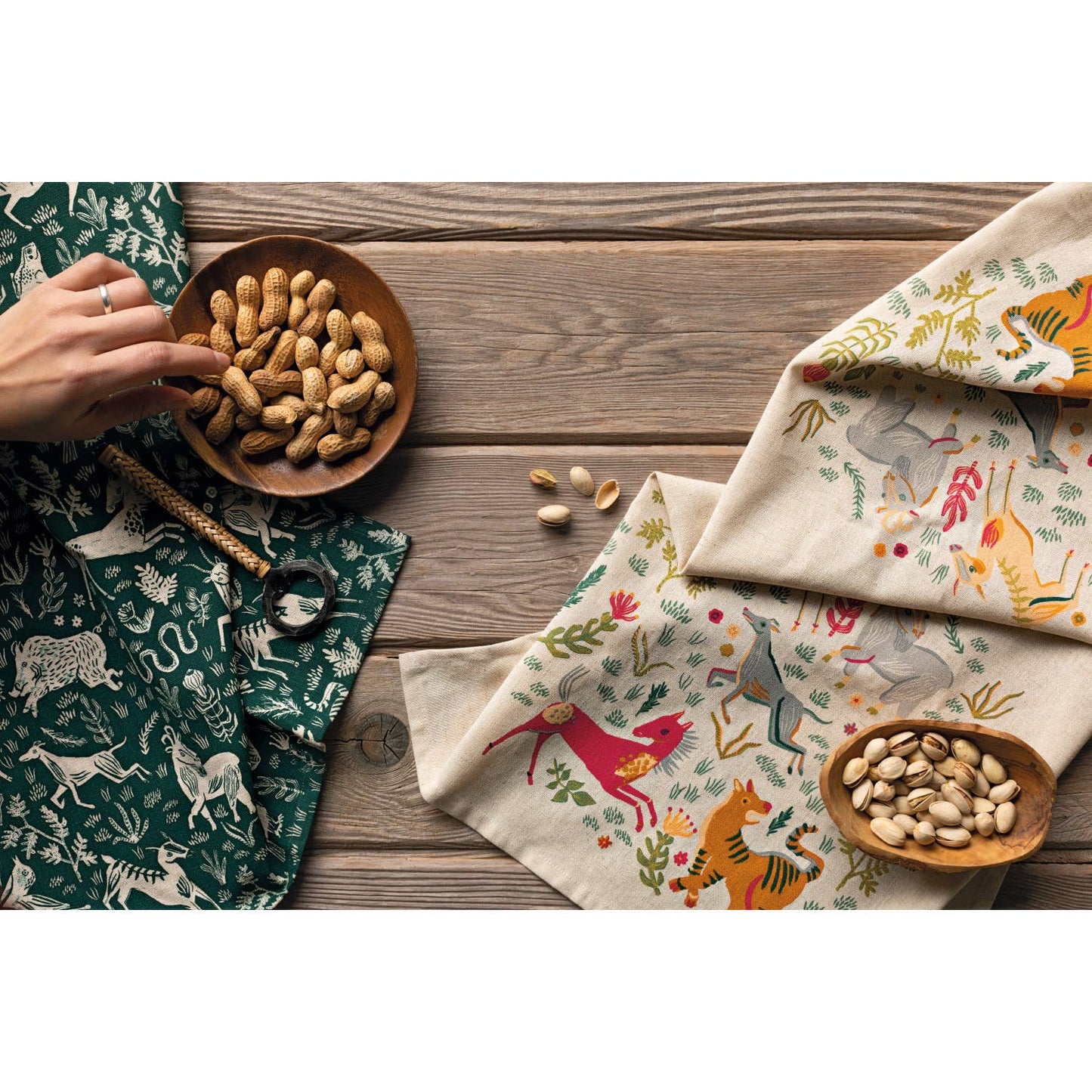 Woodland Creatures Dishtowel Set