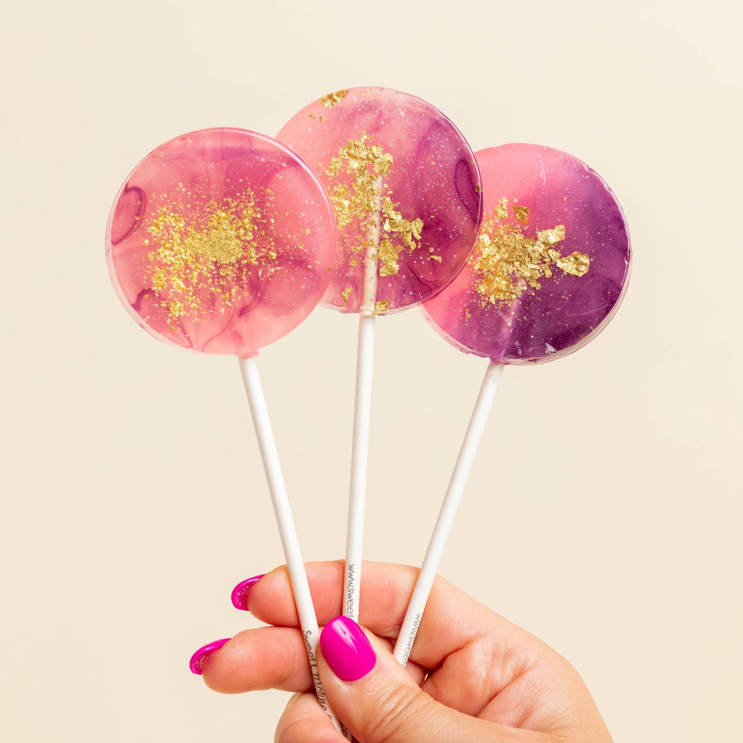 Purple & Pink Lollipop