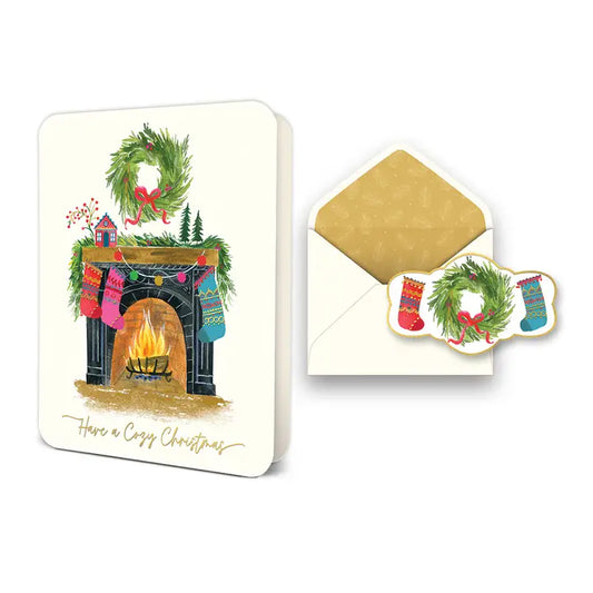 Cozy Christmas Greeting Card