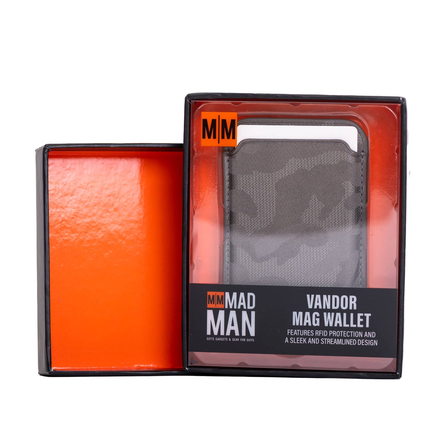 Grey Vandor Mag Wallet