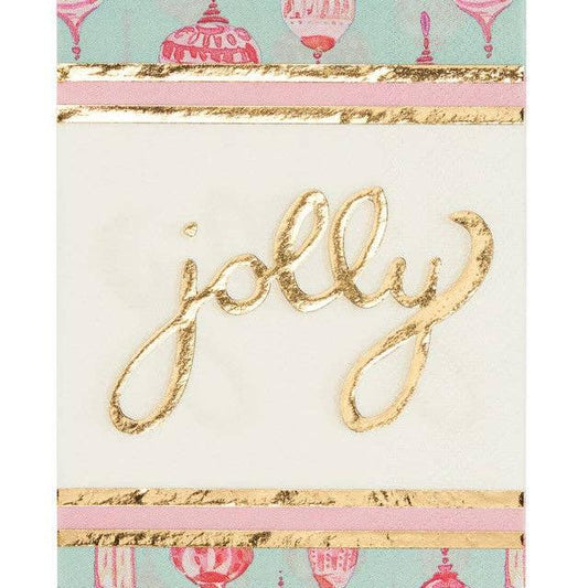 Jolly Holiday Large Cocktail Napkins