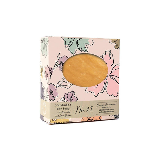 Orange Lemongrass Handmade Bar Soap