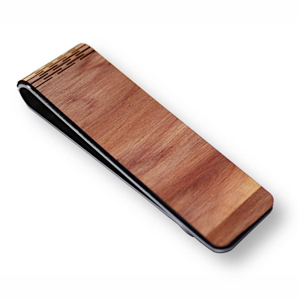 Aromatic Cedar Money Clip