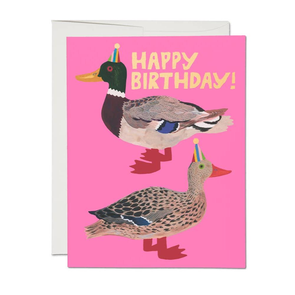 Quacky Birthday Greeting Card