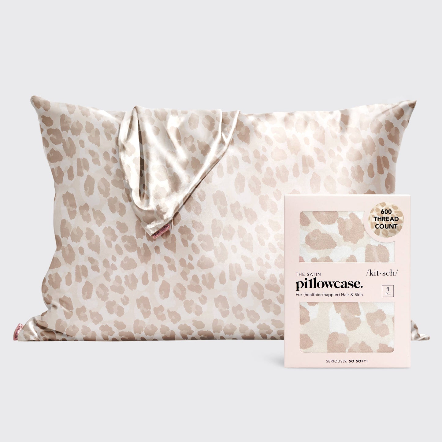 Leopard Satin Pillowcase