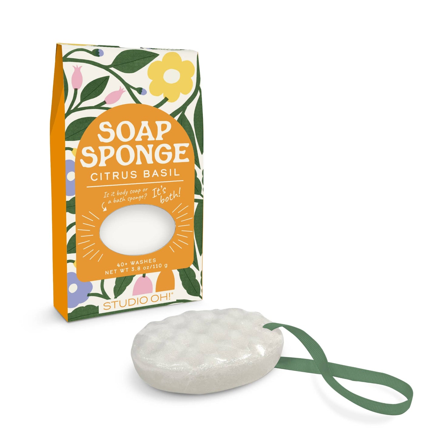 Citrus Basil Soap Sponge