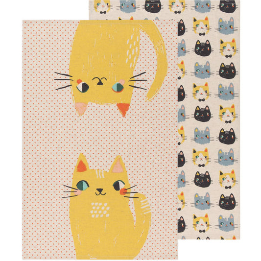 Meow Cats Dishtowel Set