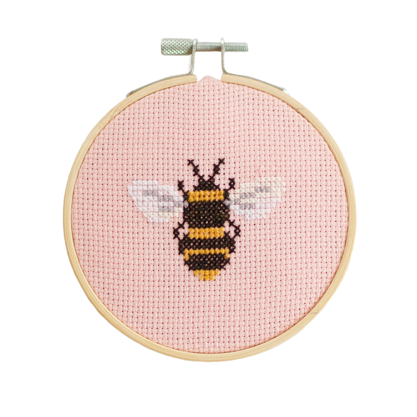 Bee Mini Cross Stitch Kit