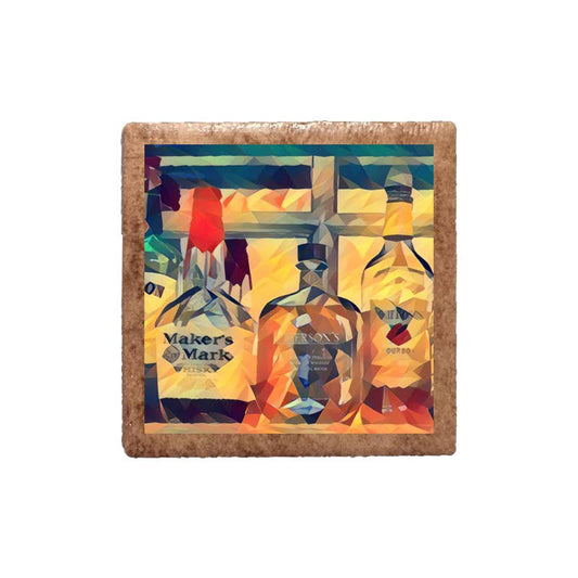 Bourbon Ceramic Magnet